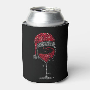 Wine Glass Christmas Wine Glass Wine Christmas Can Cooler