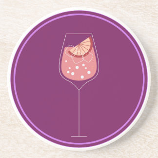 Wine Glass Coaster
