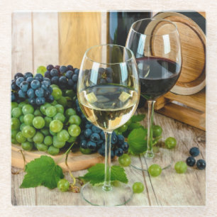 Wine Glass Coasters