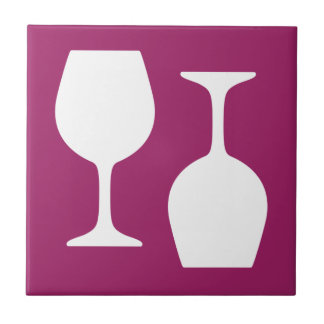 Wine Glass Pattern Tile