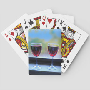 Wine Glass Playing Cards