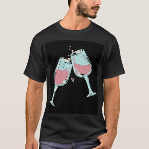 wine glass t shirt