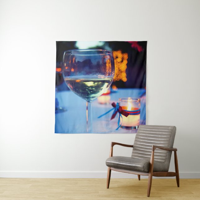 Wine Glass Tapestry (In Situ)