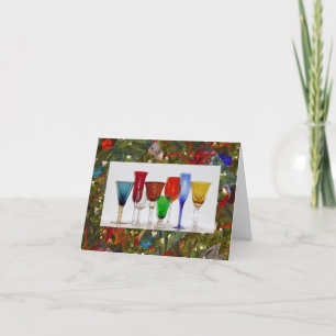 Wine Glasses Greeting Card