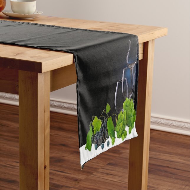 Wine Glasses  Short Table Runner (In Situ)