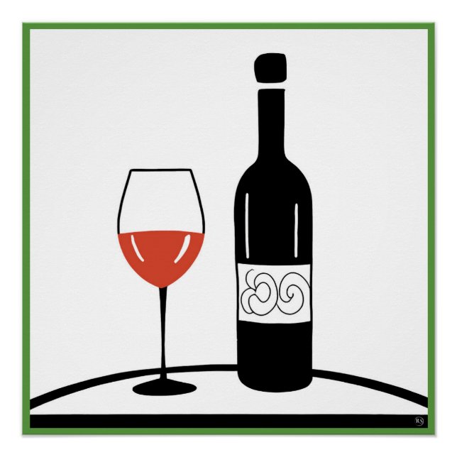 Wine Glossy Poster (Front)