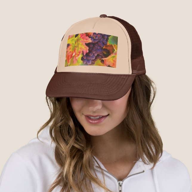 Wine Grape Trucker Hat (In Situ)