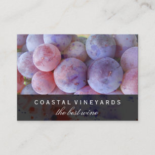 Wine Grapes Business Card