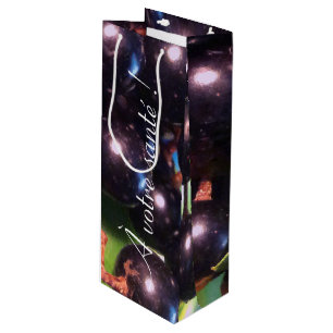 Wine Grapes Gift Bag