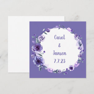 Wine Grapes Personalized Flowers Red White Invitation