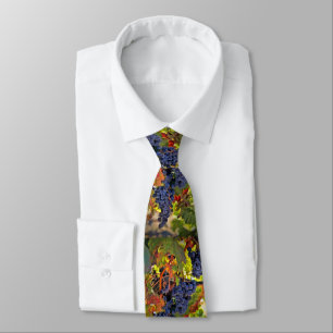 Wine Grapes Vineyard Harvest Time Tie