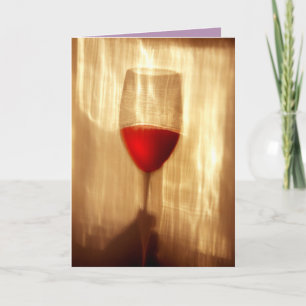 Wine Greeting Card