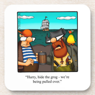  Wine Humour Coaster Set