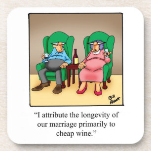 Wine Humour Coaster Set