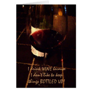 Wine Humour Graphics Card