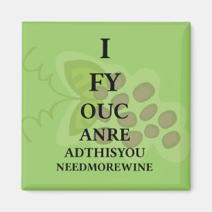 Wine Humour Magnet