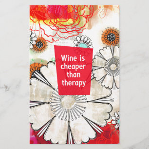 Wine is Cheaper than Therapy