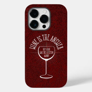 Wine Is The Answer Case-Mate iPhone Case
