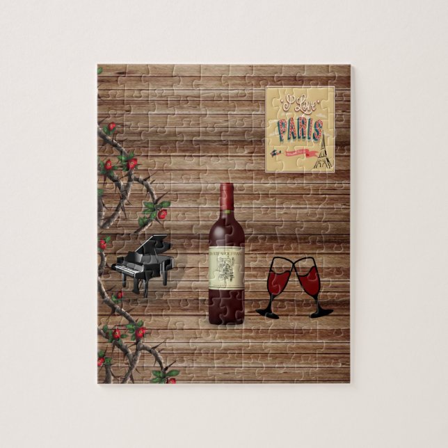 Wine Jigsaw Puzzle (Vertical)
