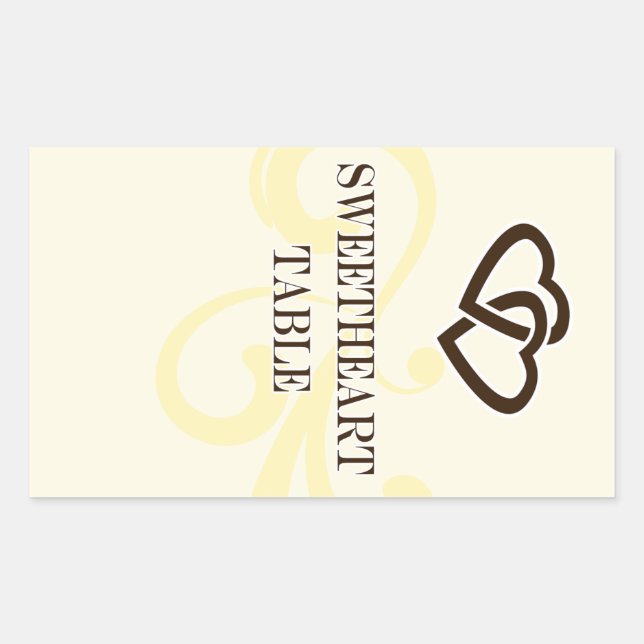 Wine Label Table Number Stickers (Front)