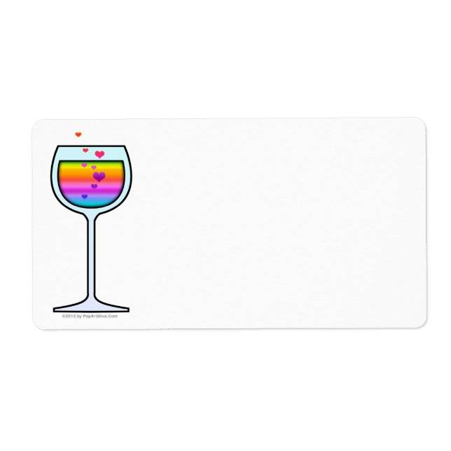 WINE LABELS, PERSONALIZABLE (Front)