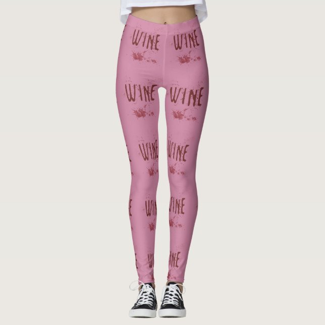 Wine Leggings (Front)
