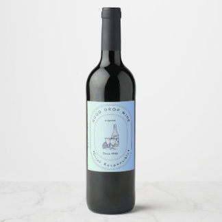 Wine logo wine label