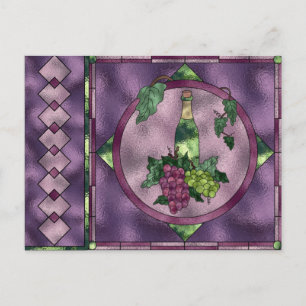 Wine Love Postcard