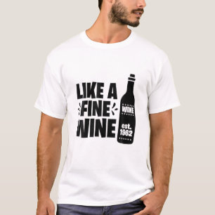 Wine Lover 60 Years 60Th Birthday T-Shirt