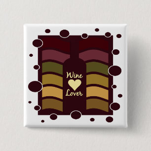 Wine Lover button