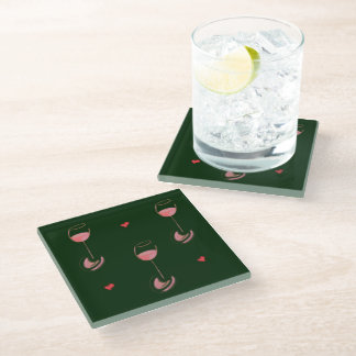 Wine lover coasters