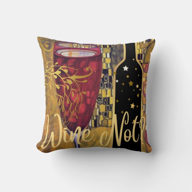 Wine Lover Cushion (Front)