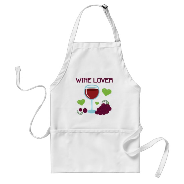 Wine Lover Standard Apron (Front)