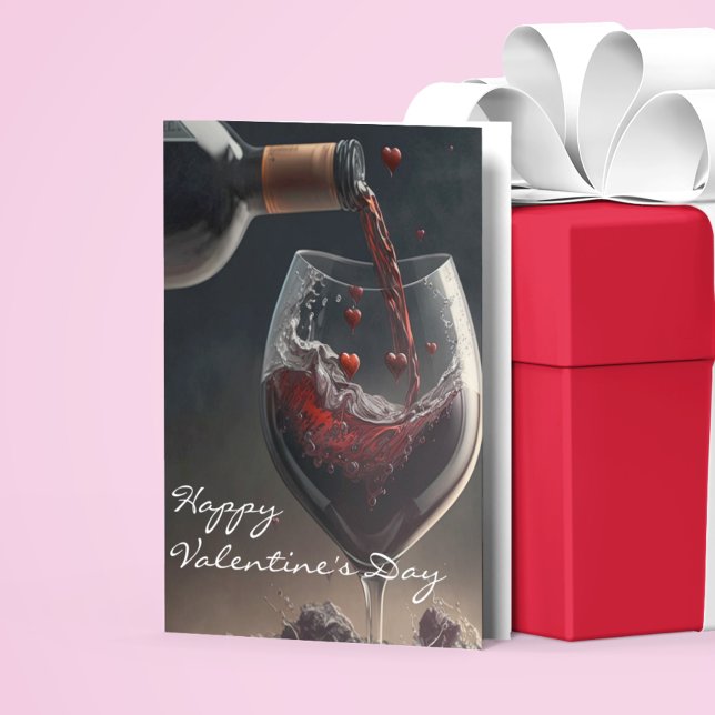 Wine Lover  Valentine's day   Card (Creator Uploaded)