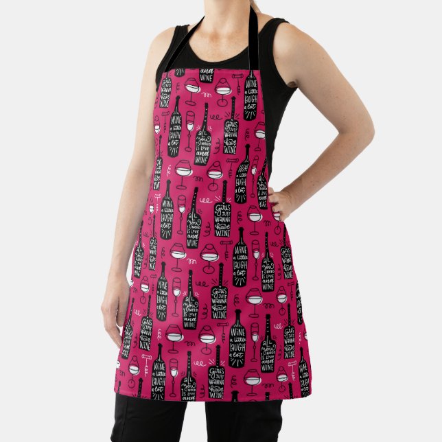 Wine Lovers Apron (Insitu)