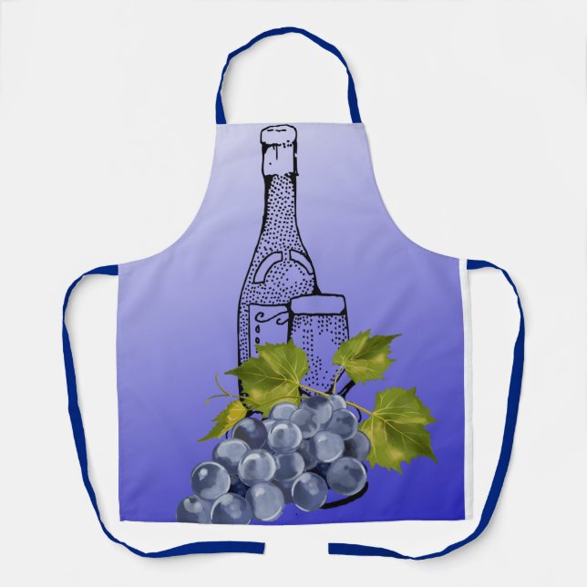 Wine Lovers  Apron (Front)