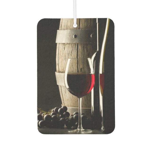 Wine Lovers' car air freshner Freshener (Front)