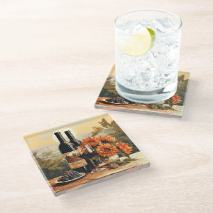 Wine Lover's Glass Coaster