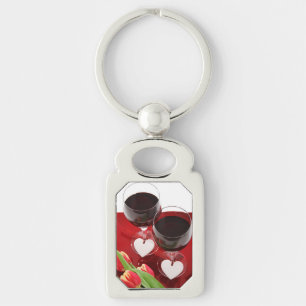 Wine Lovers key chain