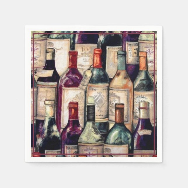 Wine Lovers Napkins (Front)