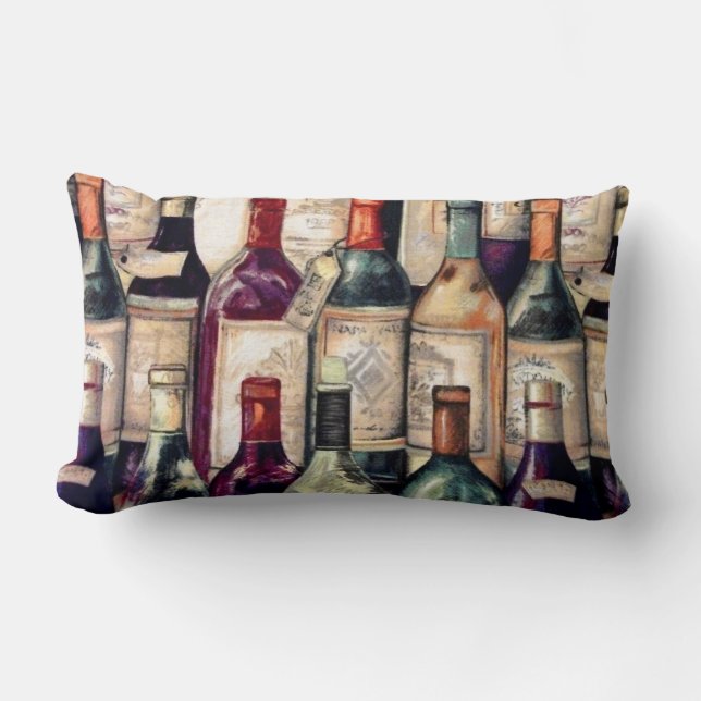Wine Lovers Pillow (Front)