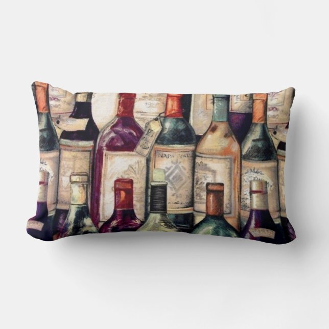 Wine Lovers Pillow (Front)