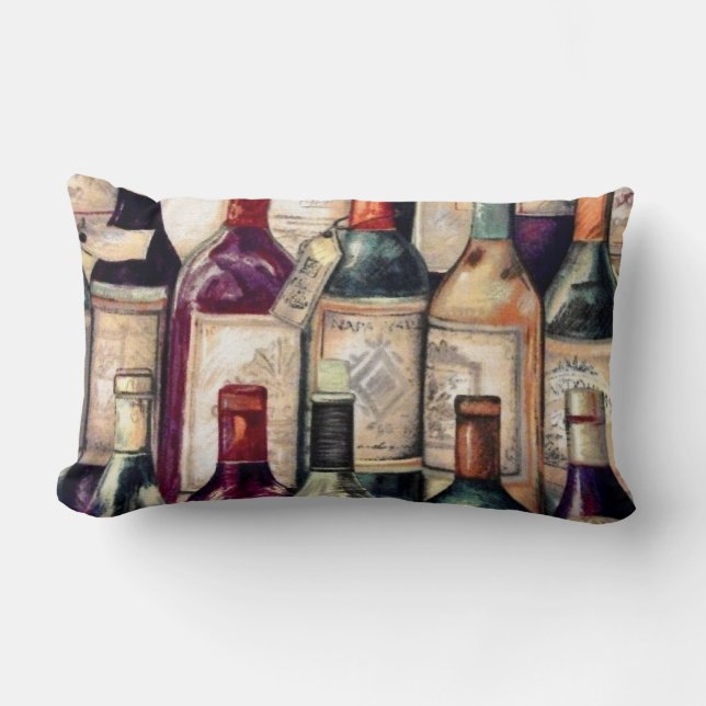 Wine Lovers Pillow (Front)