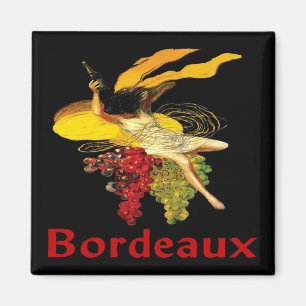Wine Maid Bordeaux Magnet
