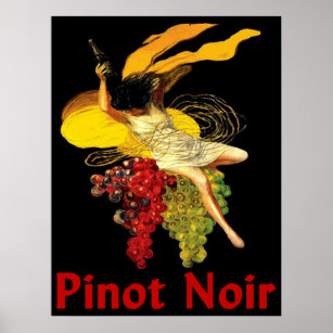 Wine Maid Pinot Noir Poster
