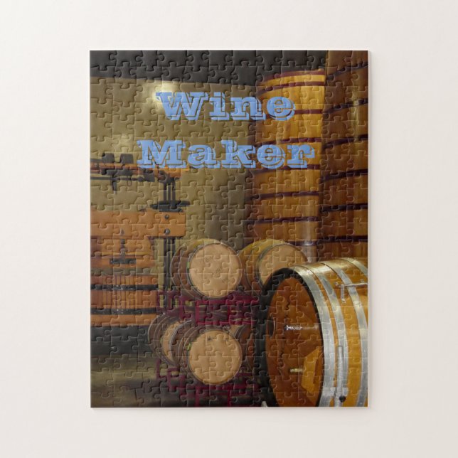 Wine Maker Jigsaw Puzzle (Vertical)