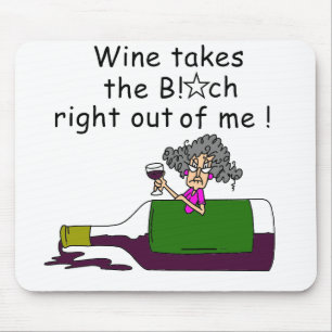 Wine Mellows Me Mouse Pad