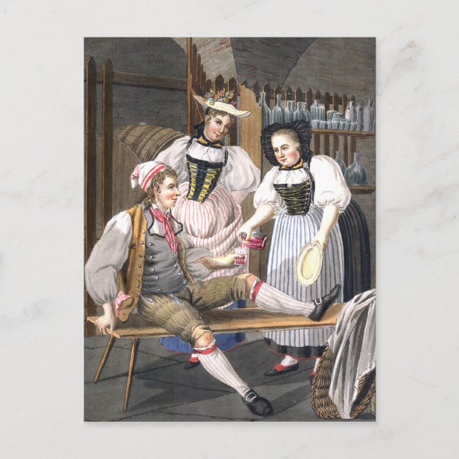 Wine Mistresses of Bern Postcard (Front)