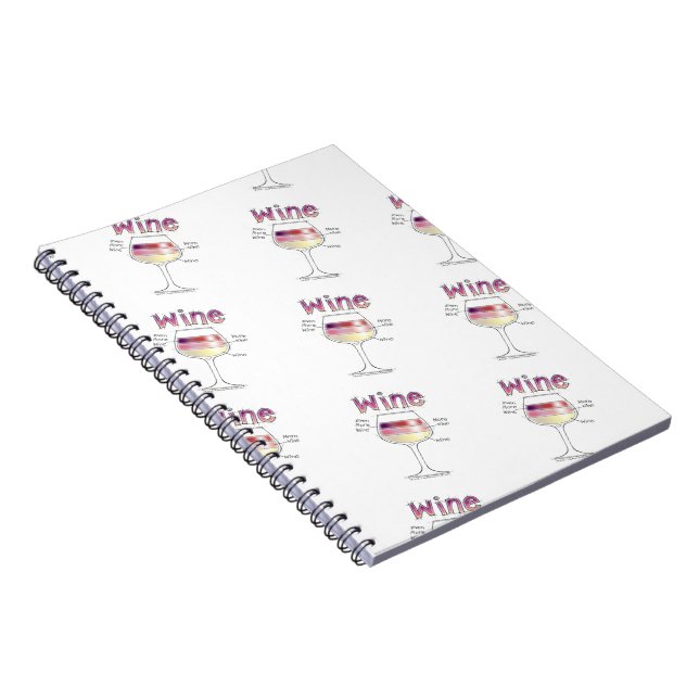 WINE, MORE WINE, EVEN MORE WINE NOTEBOOK (Right Side)