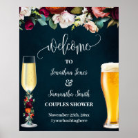 Wine Navy Bubbles & Brews Welcome Couples Wedding